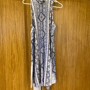 Patterned Shift Dress